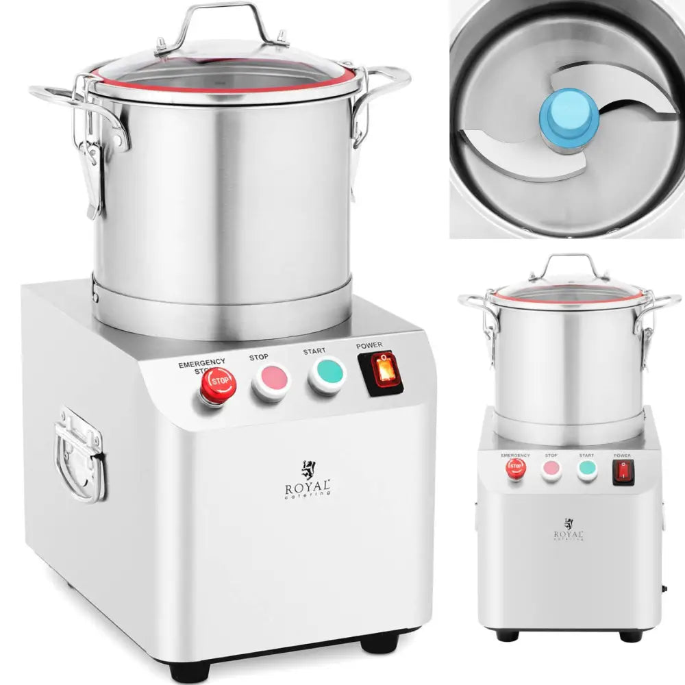 Kjøttkutter Industriell Kjøtt-/grønnsakhakker 1400 O/min 6 l 550 w