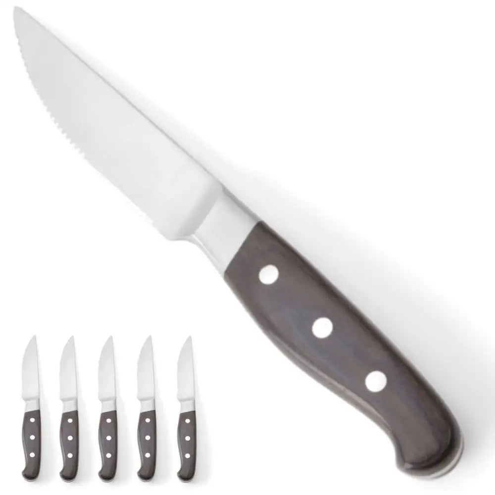 Kniv til Biffer Jumbo Profi Line - Sett med 6 Stk.