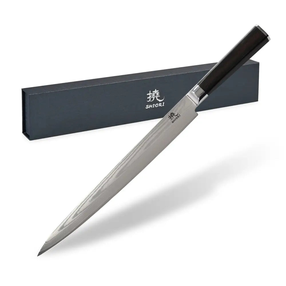 Kokkekniv i Japansk Damaskstål Aus-10 - 30,4 Cm