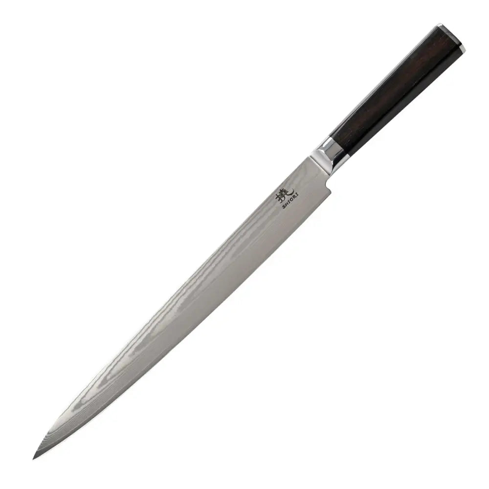 Kokkekniv i Japansk Damaskstål Aus-10 - 30,4 Cm