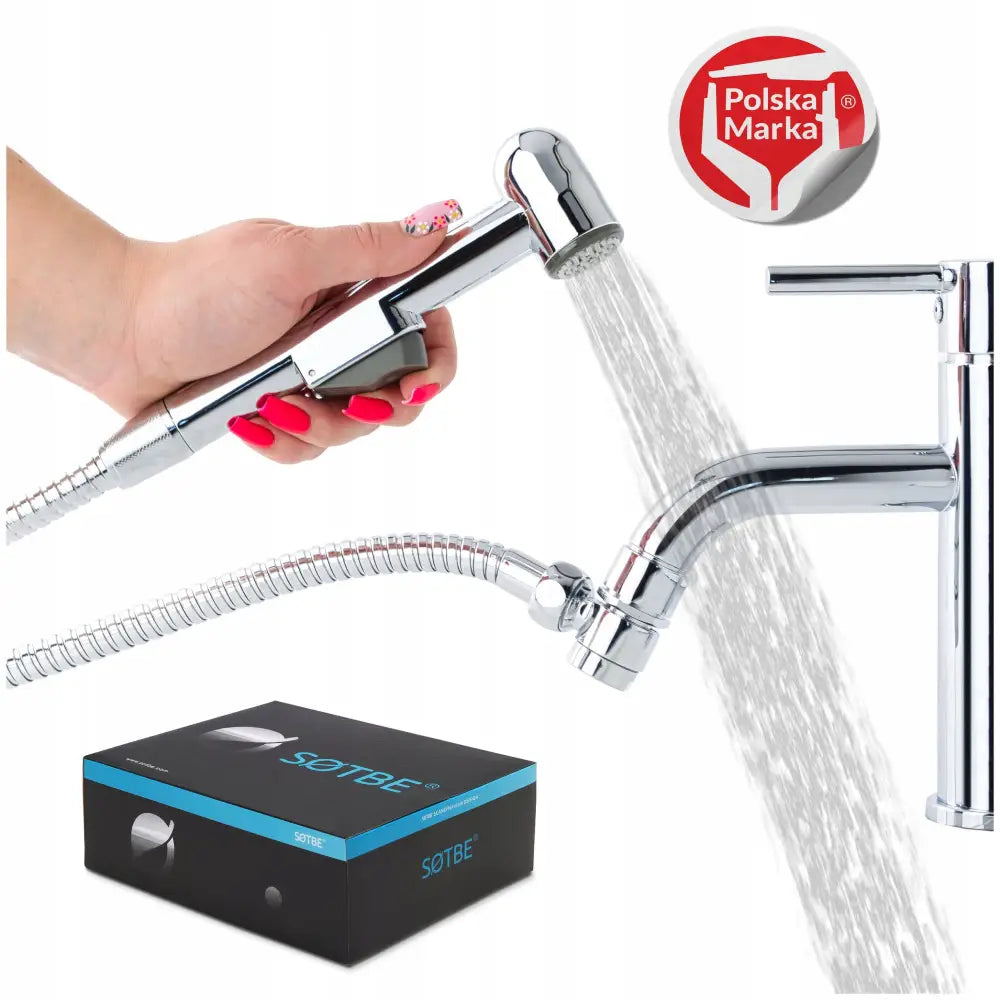 Komplett Sett for Vaskarmatur Bidetta Hånddusj Bidet Sprøyte Hårvasker Sotbe