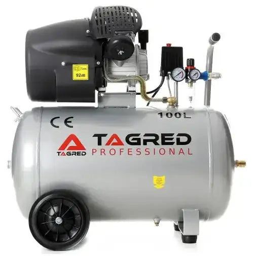 Kompressor 100l med Tilbehør