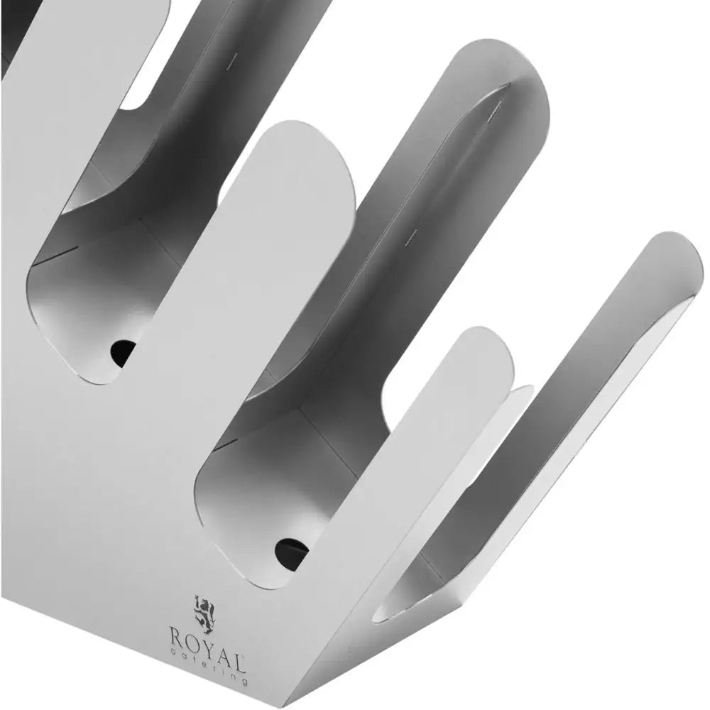 Kopp- og Lokkholder Stålstativ - 4 Rom