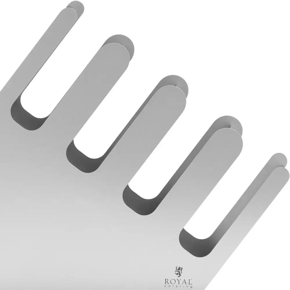 Kopp- og Lokkholder Stålstativ - 4 Rom