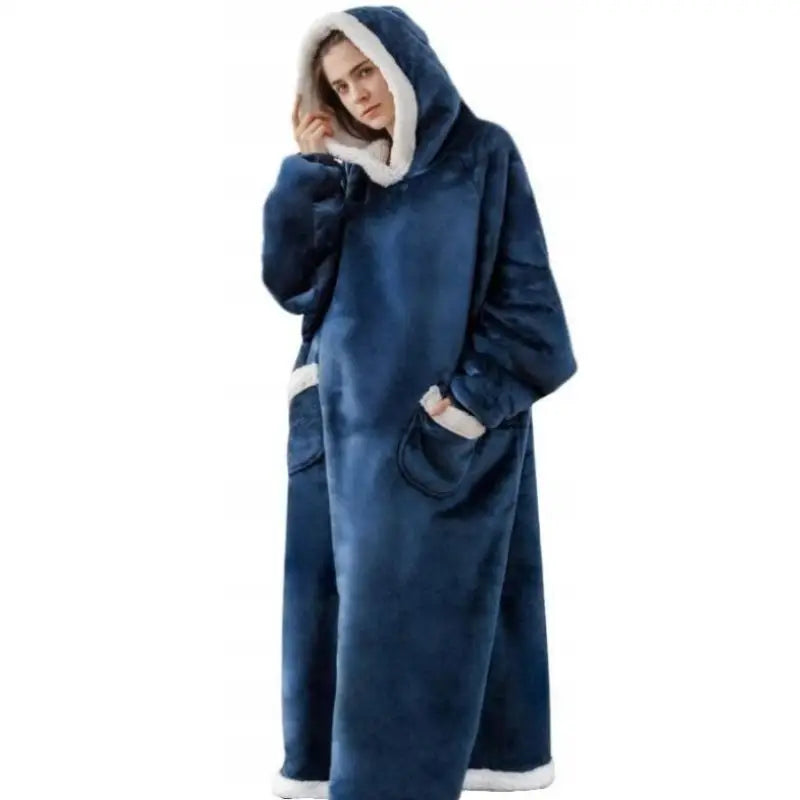 Kosegenser Oversize Varm 2-i-1 Tykk Xxl Lang Kosegenser
