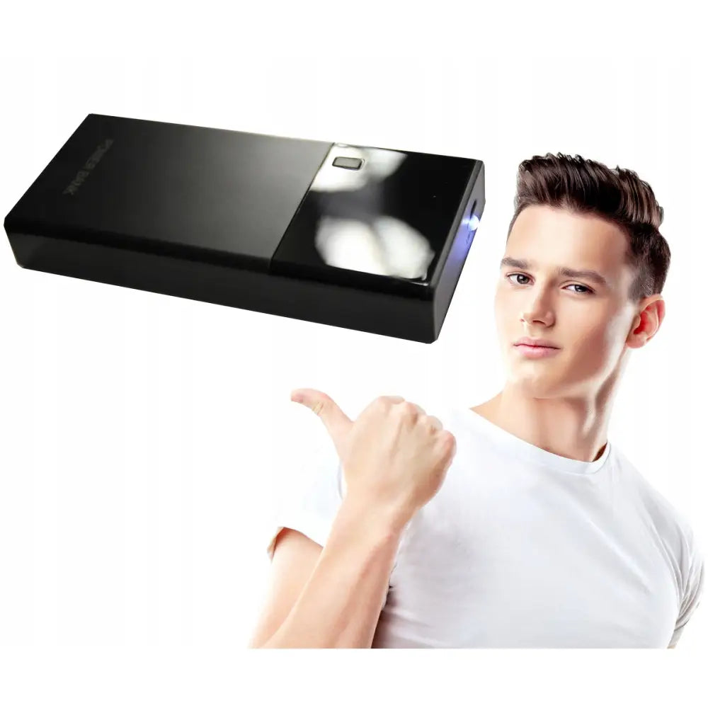 Kraftig Powerbank 50000mah med Led-skjerm 3xusb