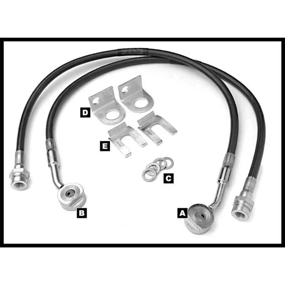 Kraftige Bremserør 22’’ Forlenget Front Jks - Jeep Grand Cherokee Zj 93-98