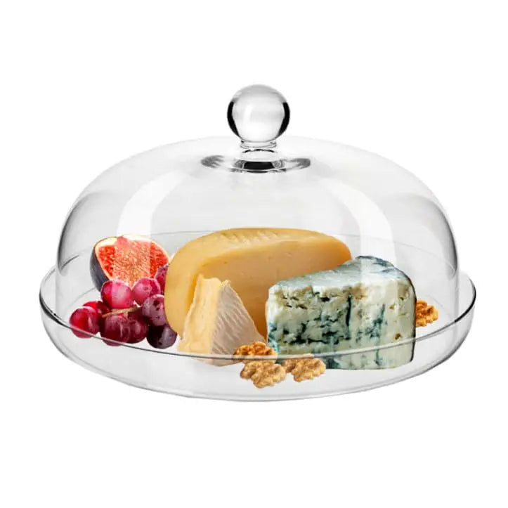 Krosno Elite 28 Cm Glasstallerken med Lokk
