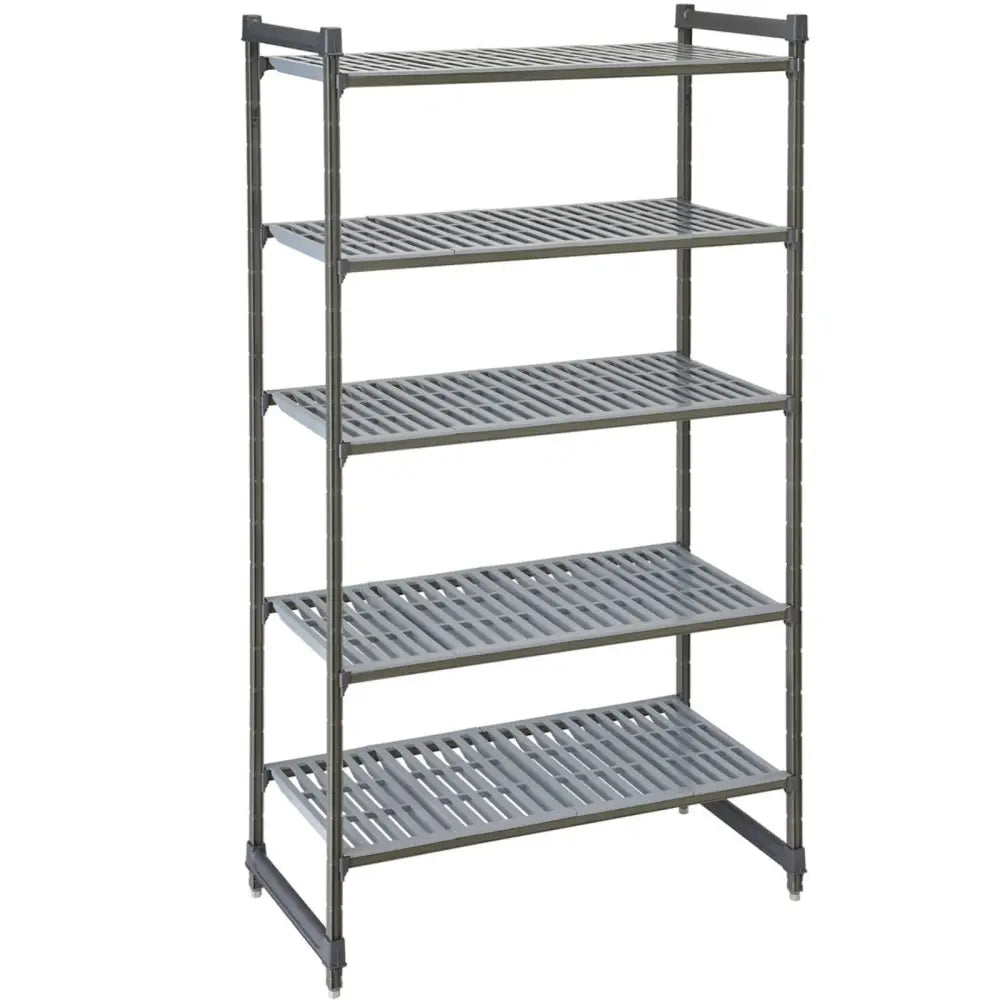 Lagerhylle i Kompositt med 4 Ventilerte Hyller Camshelving Basics Plus 915 x 540 x 1830 Mm.