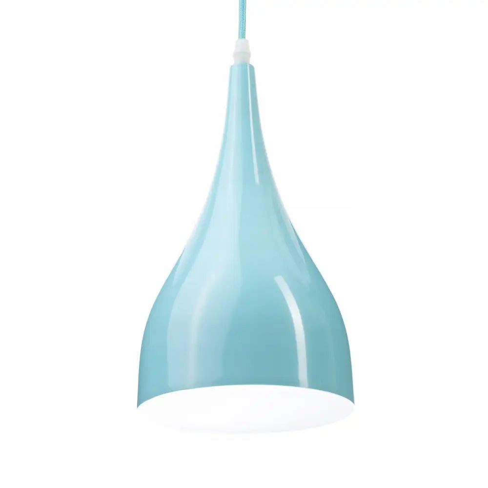 Lang Hengende Taklampe i Blå (ml10 Blå)