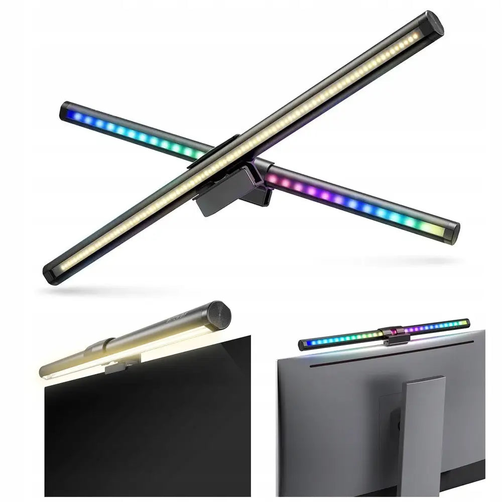Led Rgb-justerbar Lampe til Dataskjerm Monitor