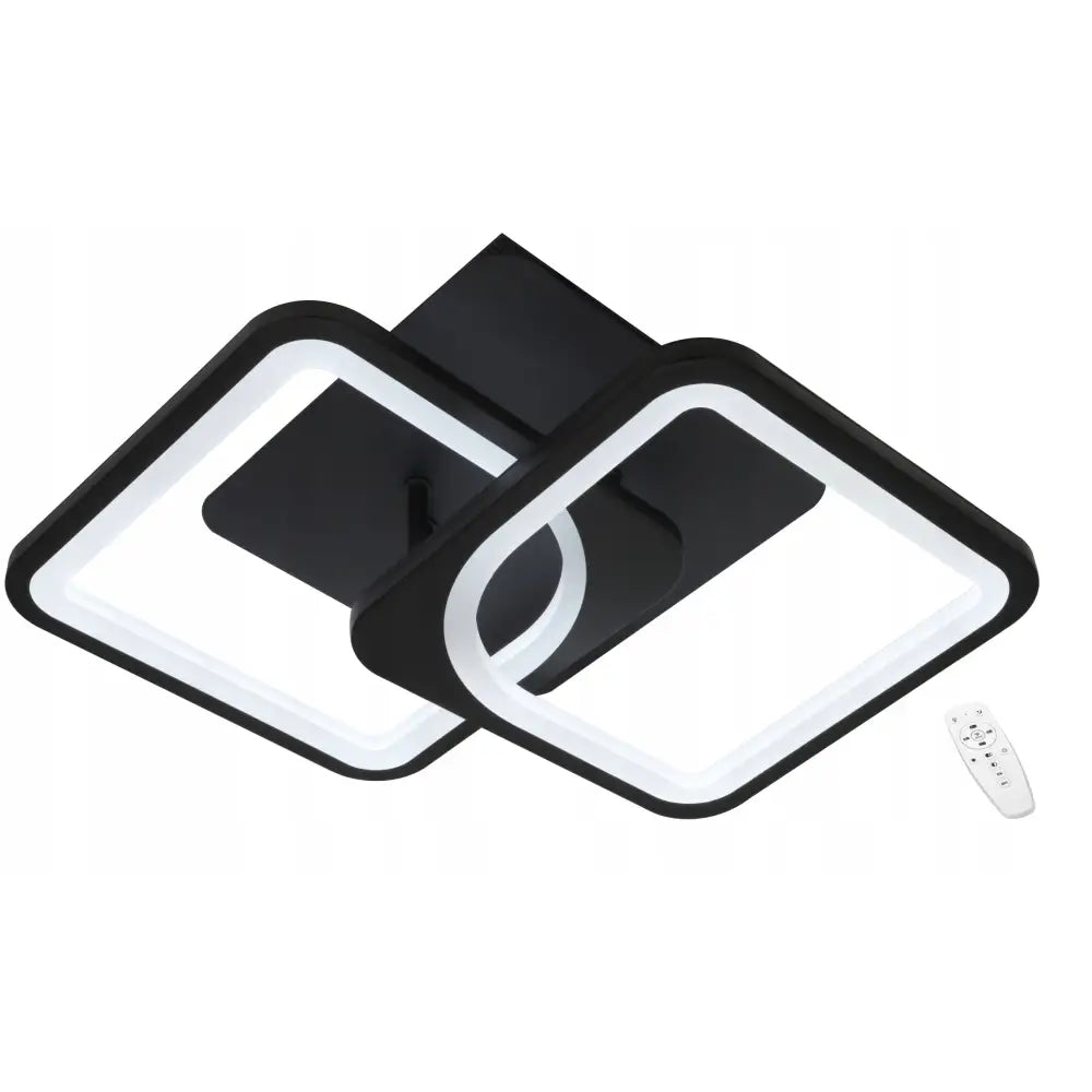 Led-ringlampe Taklampe Led + Fjernkontroll