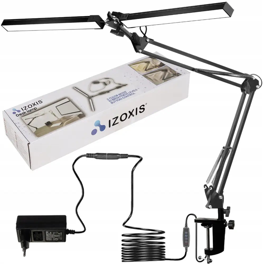 Led-skrivebordslampe for Skole og Kontor med Holder