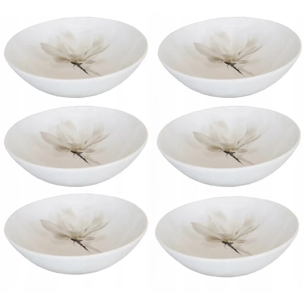 Lubiana 6 x Dyp Tallerken 18cm Magnolia Boss 6474