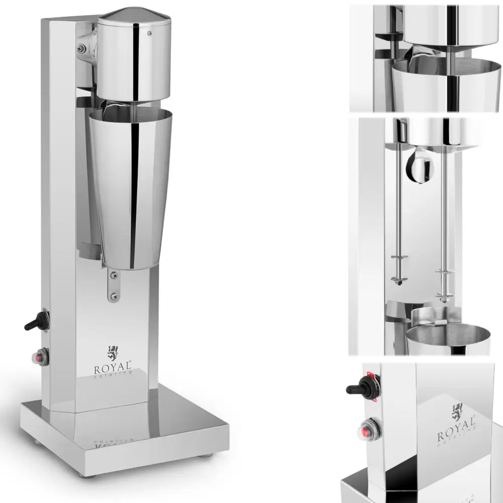 Mælkeskummer med Shaker og 0,8 l Krus
