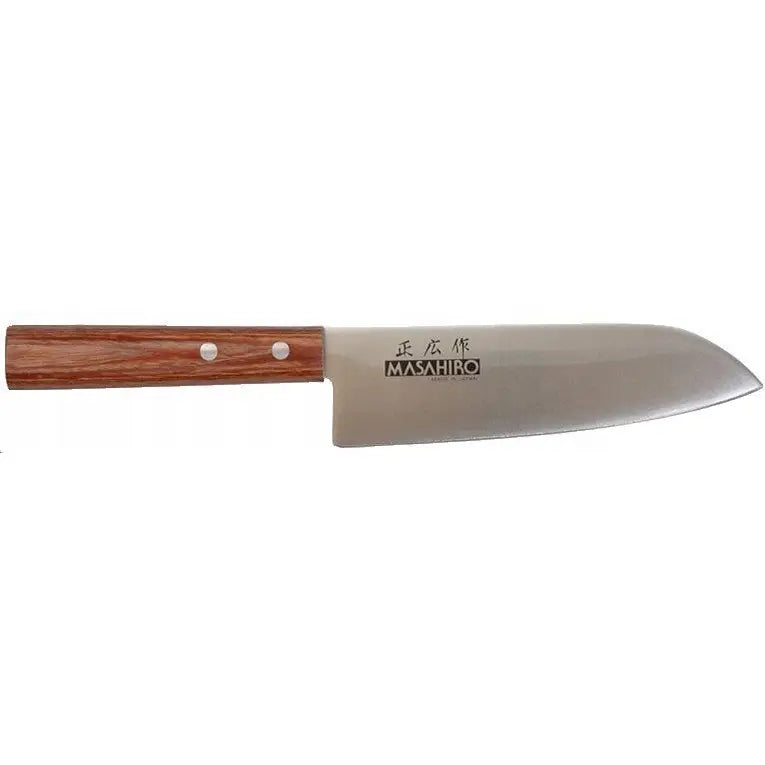 Masahiro Sankei Santoku Kniv 165mm Brun [35921]