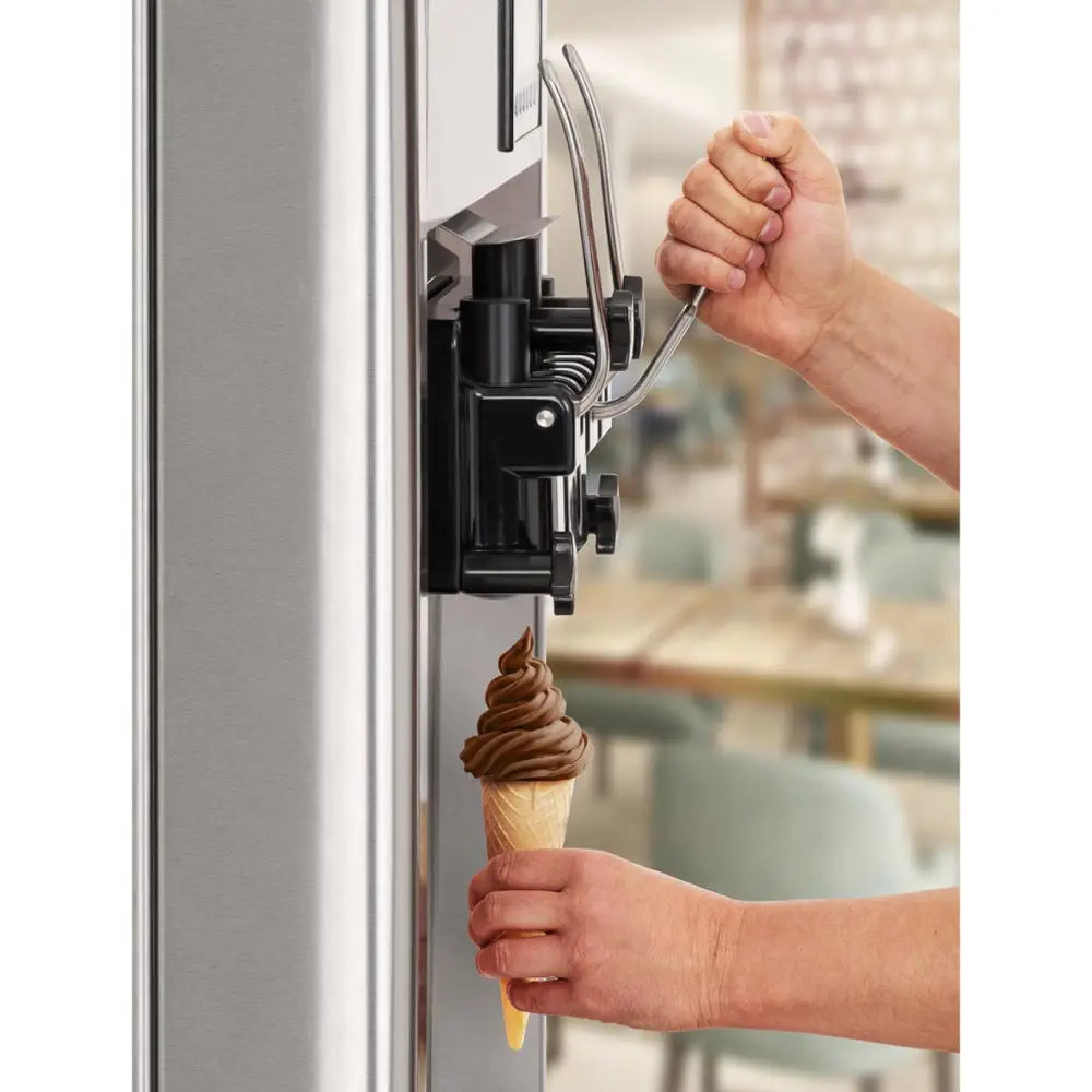 Maskin for Italiensk Iskrem med Digitalt Panel 2 Smaker + Blanding 230 v 1850 w 20 L/t