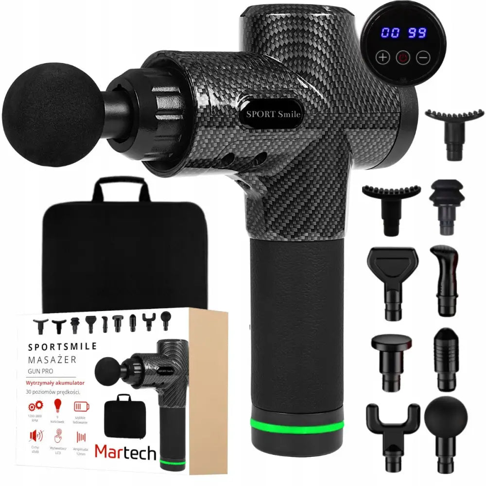 Massasjepistol Kraftig Massasjeapparat Massage Gun Pro