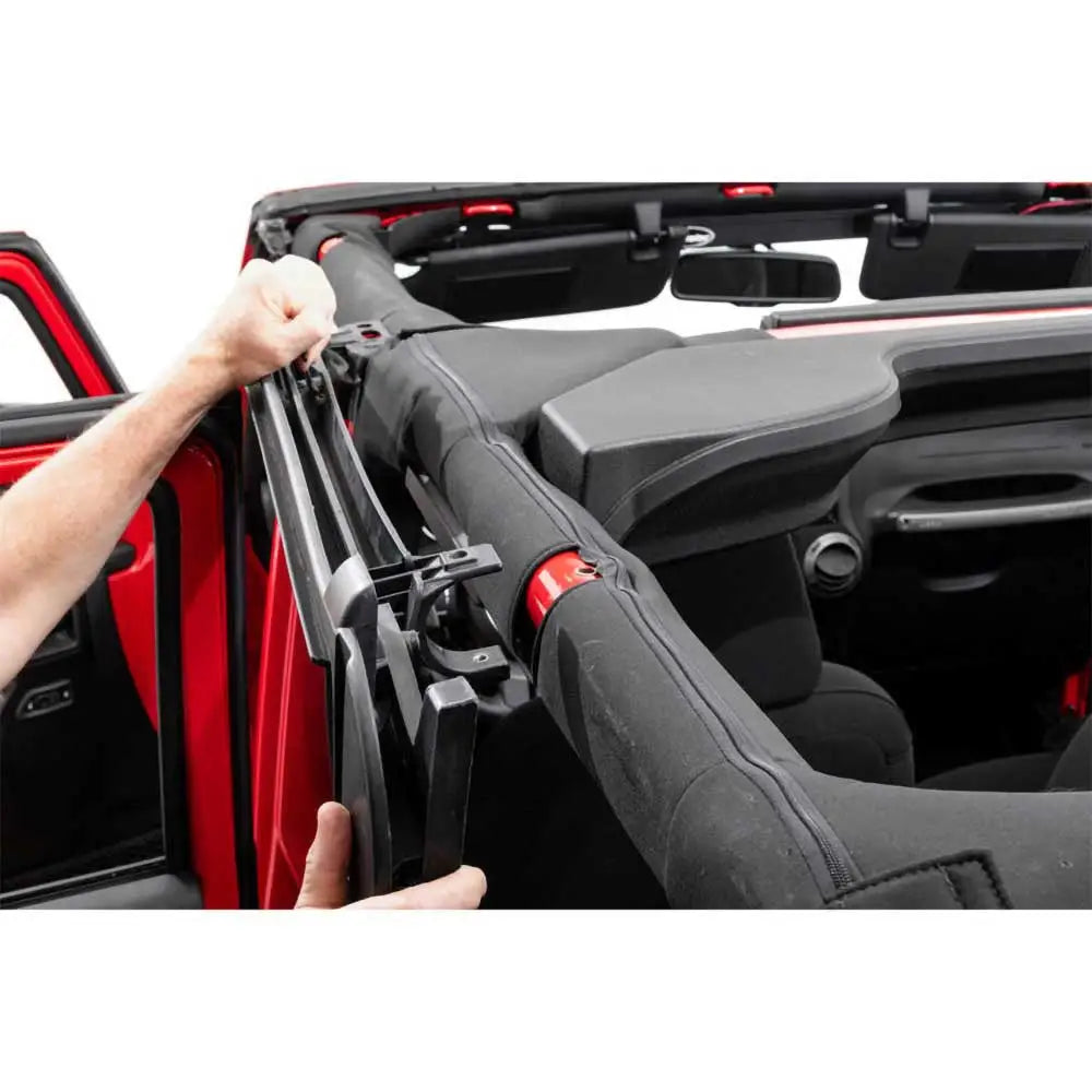 Mastertop Sidedør- og Baklukekantlist – Jeep Wrangler Jk 2 d 07-18