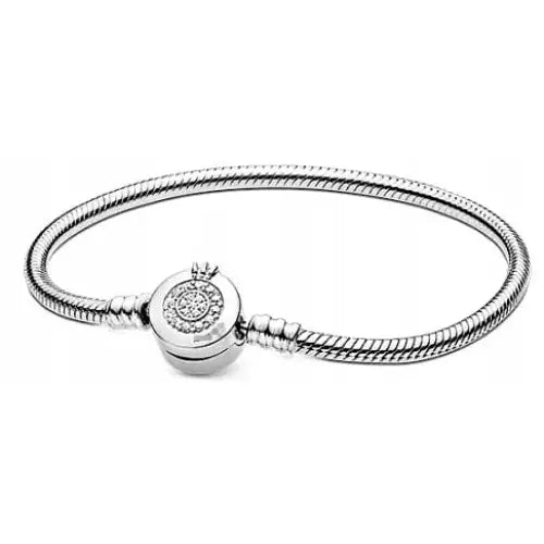 Armbånd Dame med Charms i Sølv S925 | 21 Cm