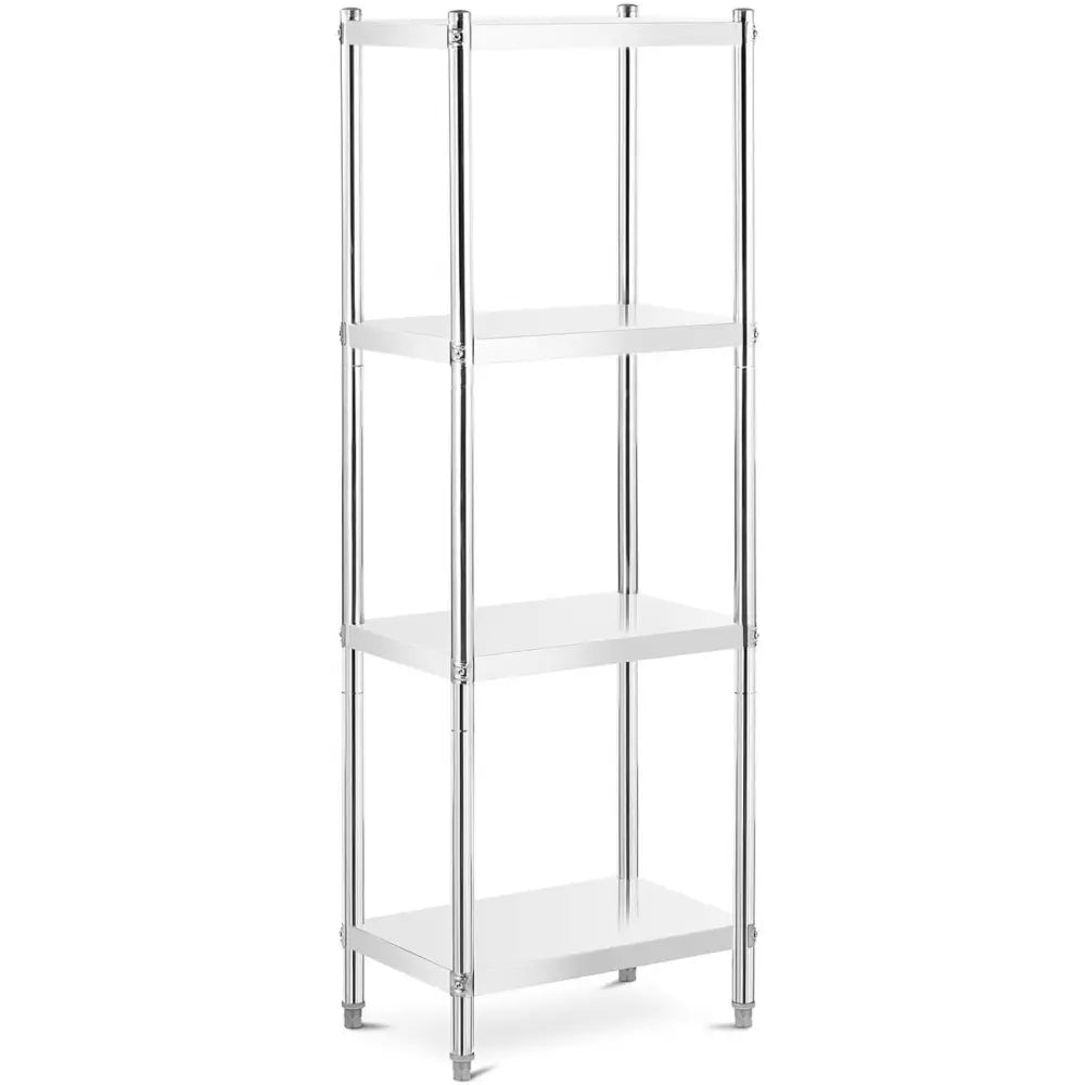 Metall Lagringshylle for Gastronomisk Bruk opp til 200 Kg 60 x 40 x 180 Cm