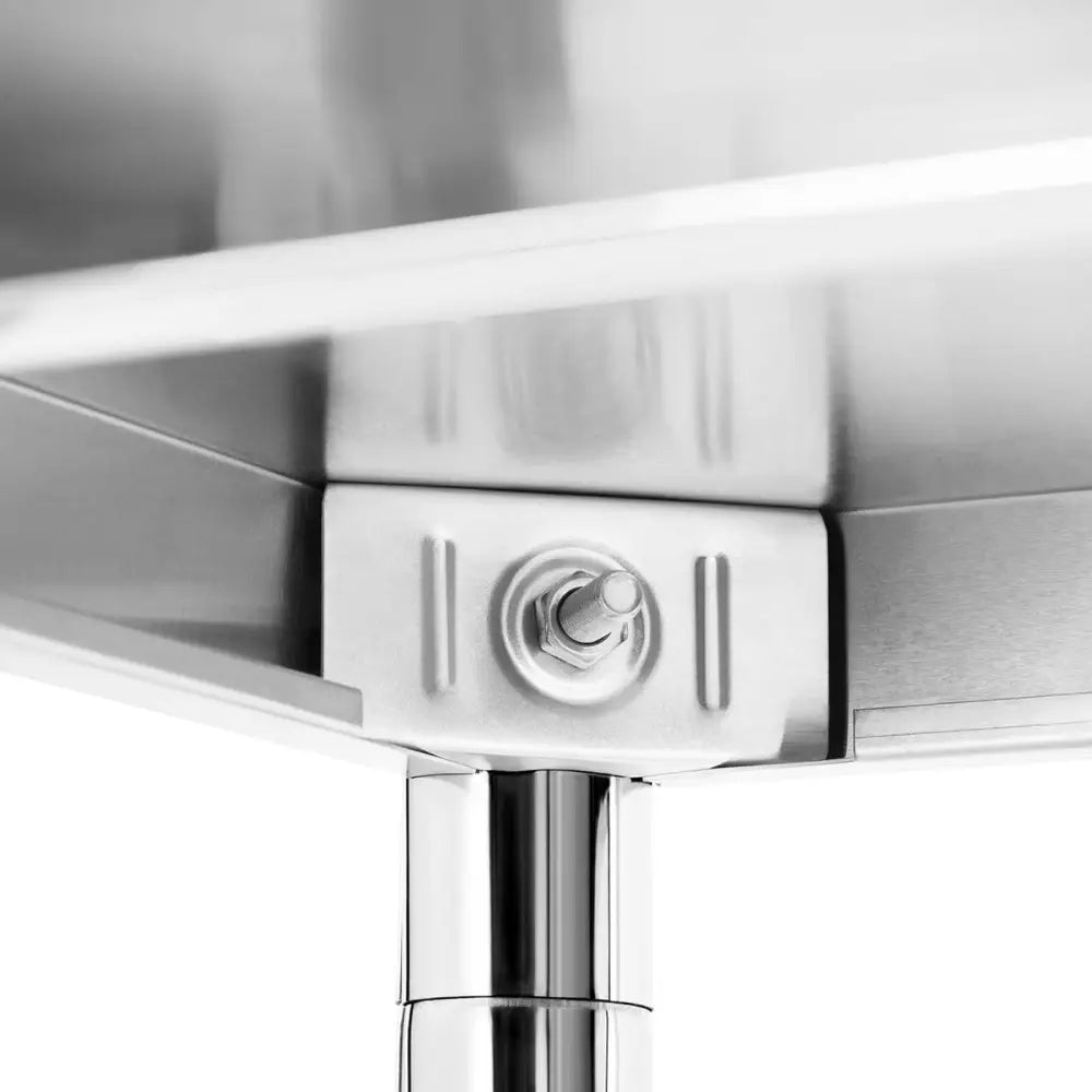 Metall Lagringshylle for Gastronomisk Bruk opp til 200 Kg 60 x 40 x 180 Cm