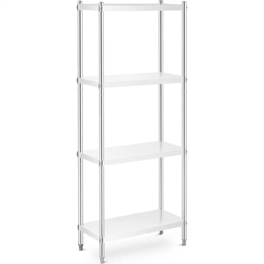 Metallisk Lagerkjøkkenstativ Opptil 200 Kg 70 x 40 x 180 Cm