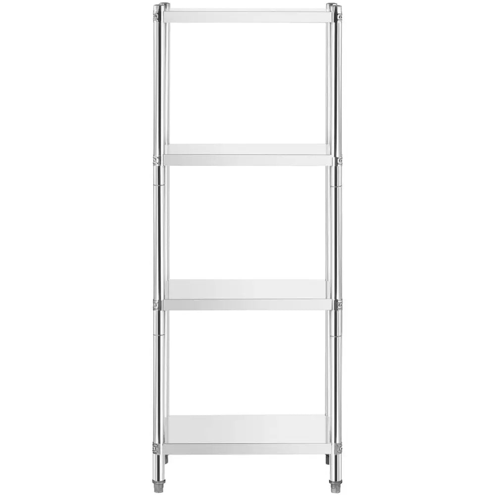 Metallisk Lagerkjøkkenstativ Opptil 200 Kg 70 x 40 x 180 Cm