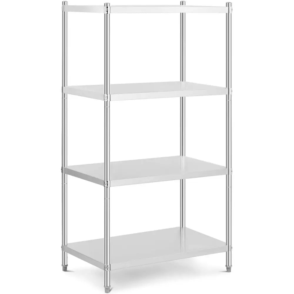 Metallisk Lagringsstativ for Matvarer Opptil 200 Kg 100 x 60 x 180 Cm