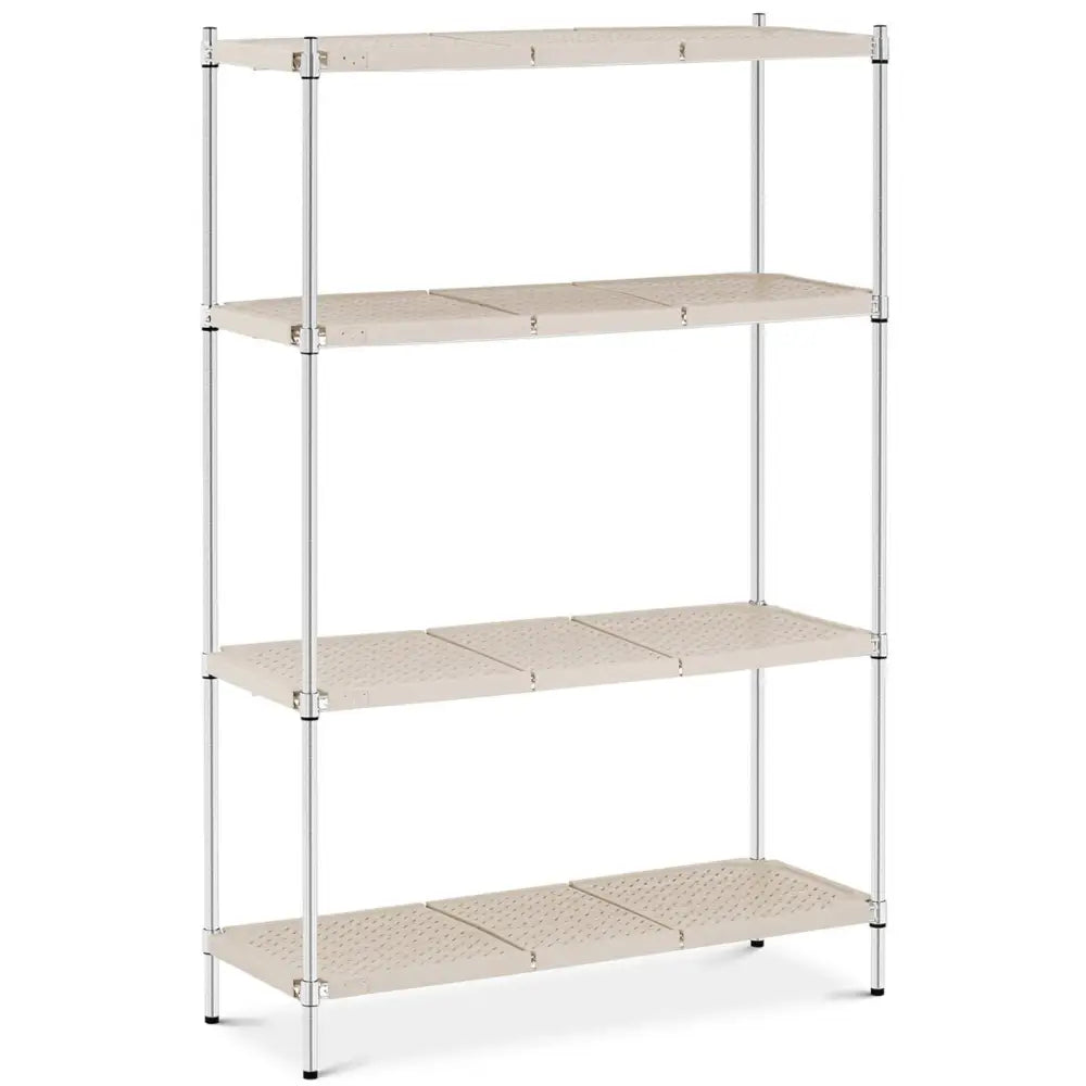 Metallverkstedshyllen 4 Hyller med Tråd og Pålegg Opptil 600 Kg 120x45x180 Cm