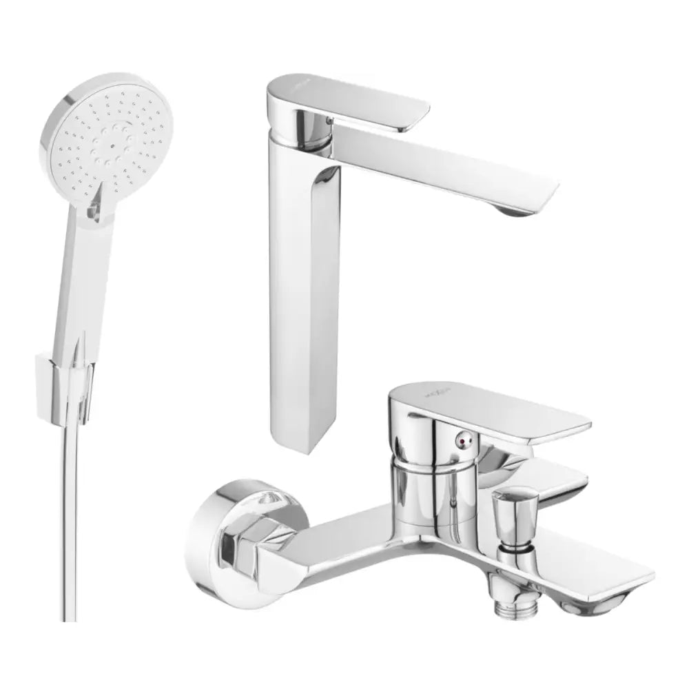 Mexen Alexa R40 Badekarpakke Krom - 71213r40-