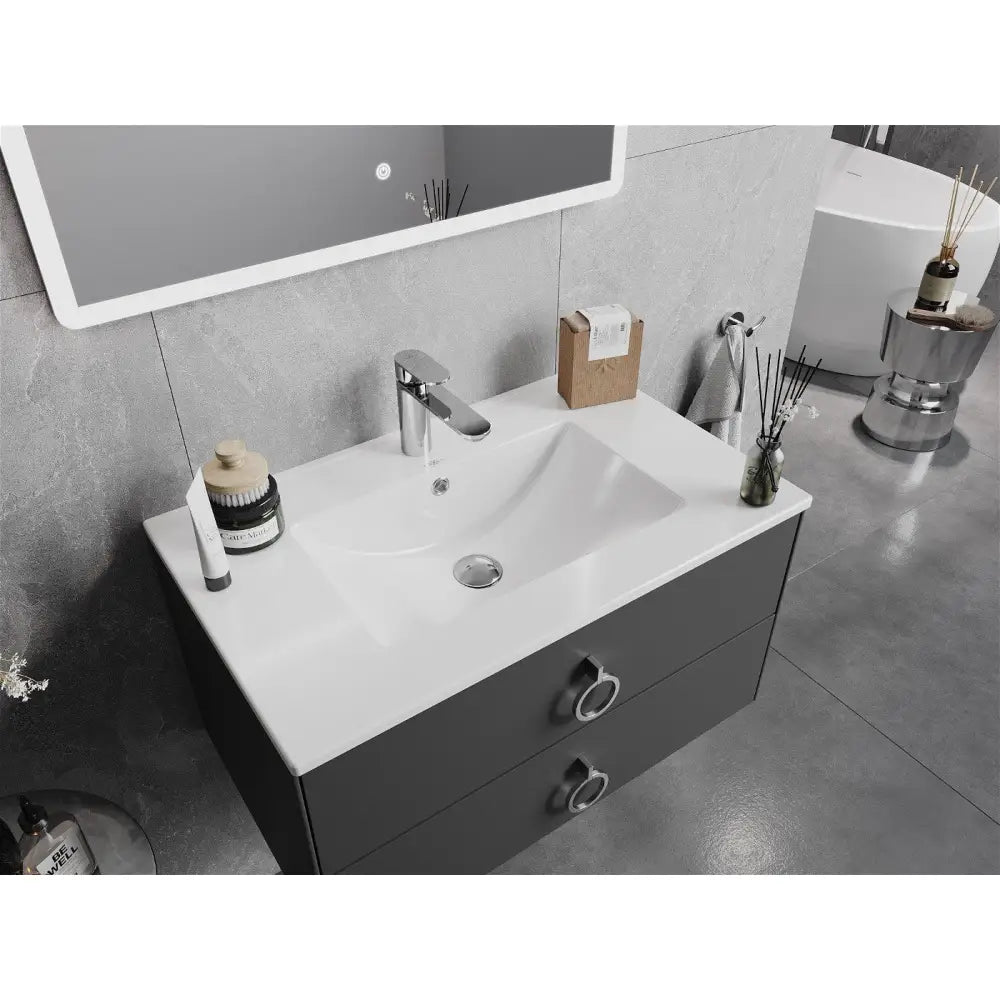 Mexen Atena Innfelt Servant 76x46 Cm Hvit