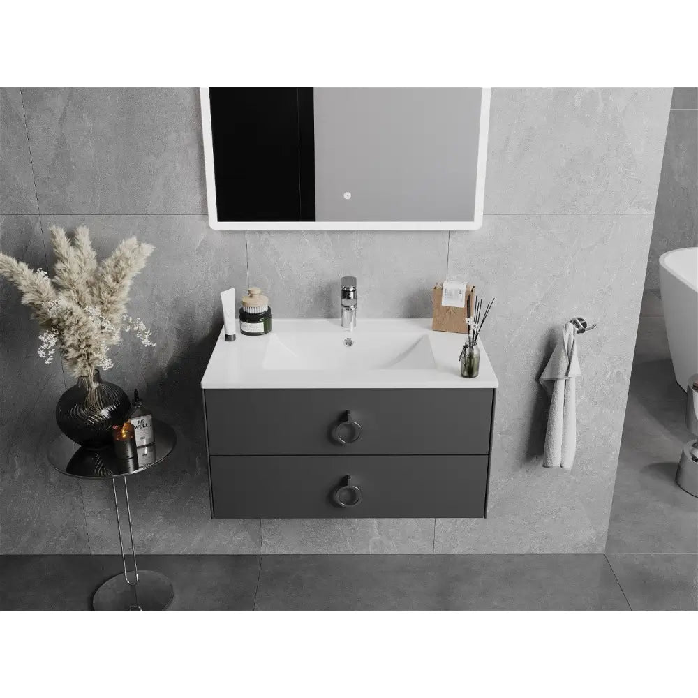 Mexen Atena Innfelt Servant 76x46 Cm Hvit