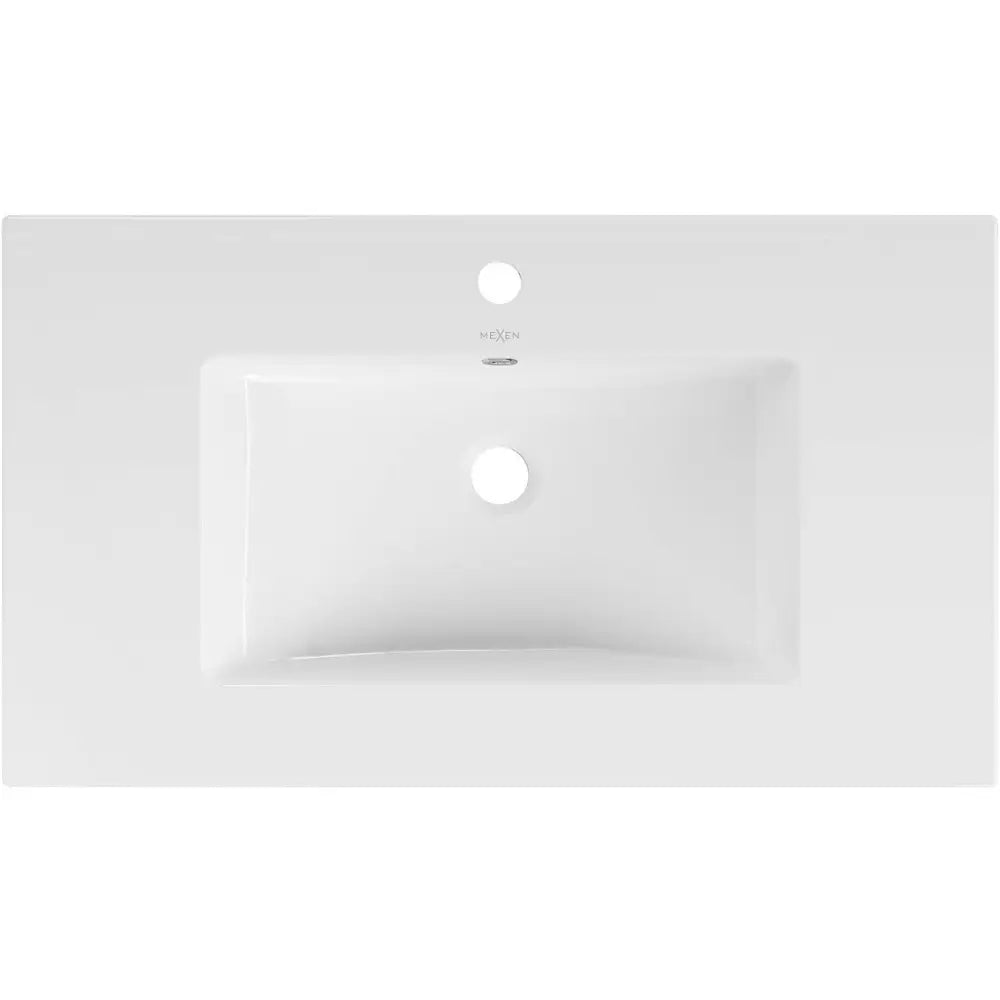 Mexen Atena Servant til Innfelling i Benkeplate 80x46 Cm Hvit