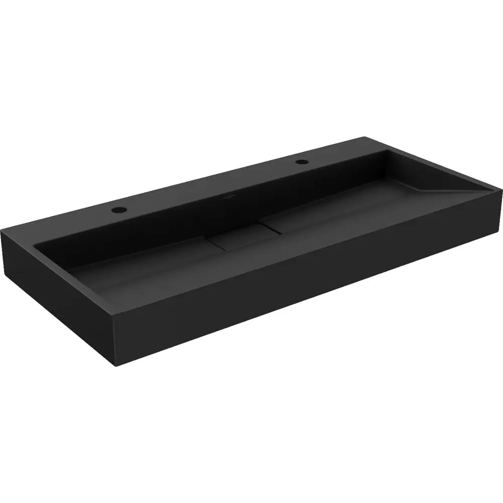 Mexen Ava Servant for Montering på Benkeplate av Kompositt 2/o 100x46 Cm Svart