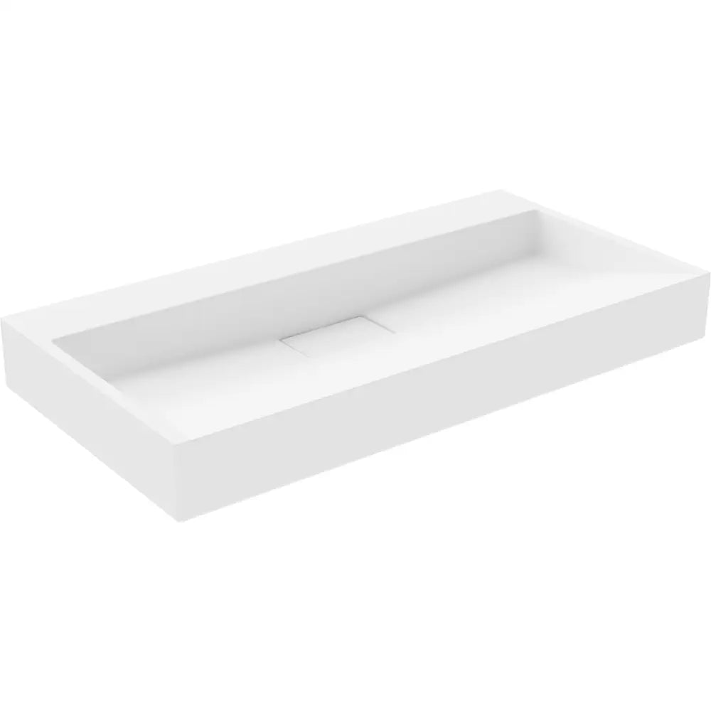 Mexen Ava Servant for Montering på Benkeplate av Kompositt B/o 90x46 Cm Hvit