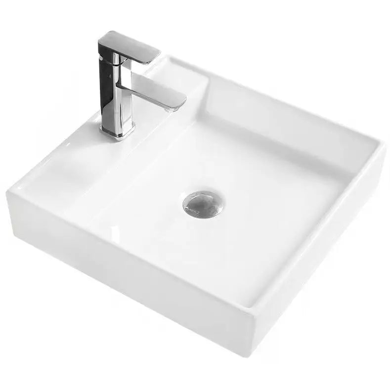 Mexen Blanca Benkeplatevask 44x44 Cm Hvit