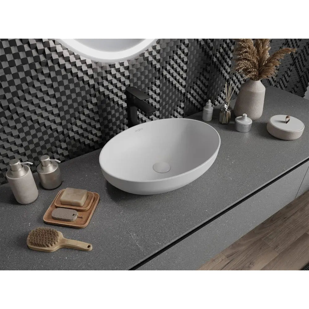 Mexen Cornelia Overflatevask 50x37 Cm Platina Matt