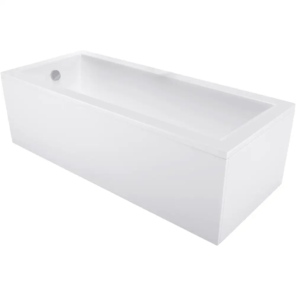 Mexen Cubik Rektangulært Badekar 120x70 Cm med Kledning Hvit - 55031207000x