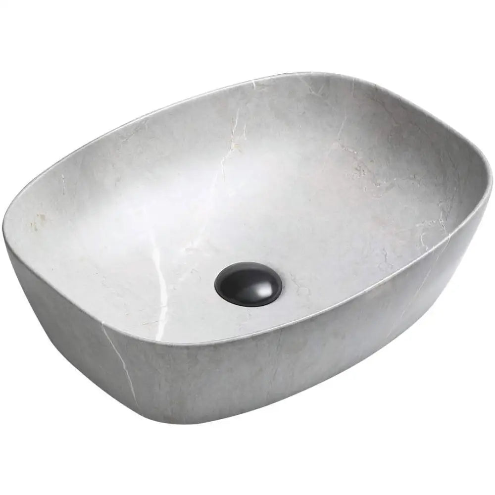Mexen Editta Servant for Benkeplate 49x37 Cm Grå Stein