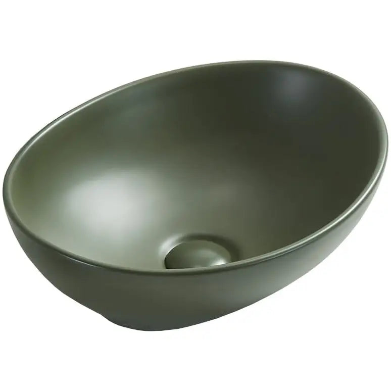 Mexen Elza Servant for Montering på Benkeplate 40x33 Cm Matt Khaki