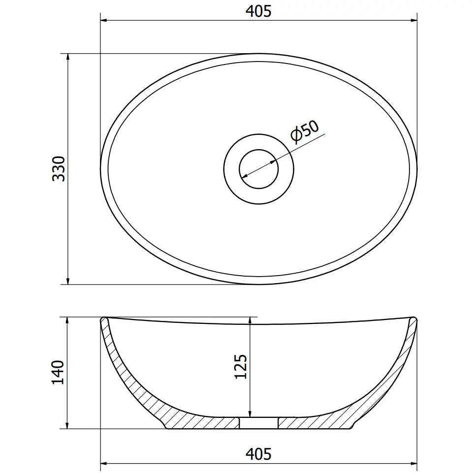 Mexen Elza Servant for Nedfelling 40x33 Cm Gull
