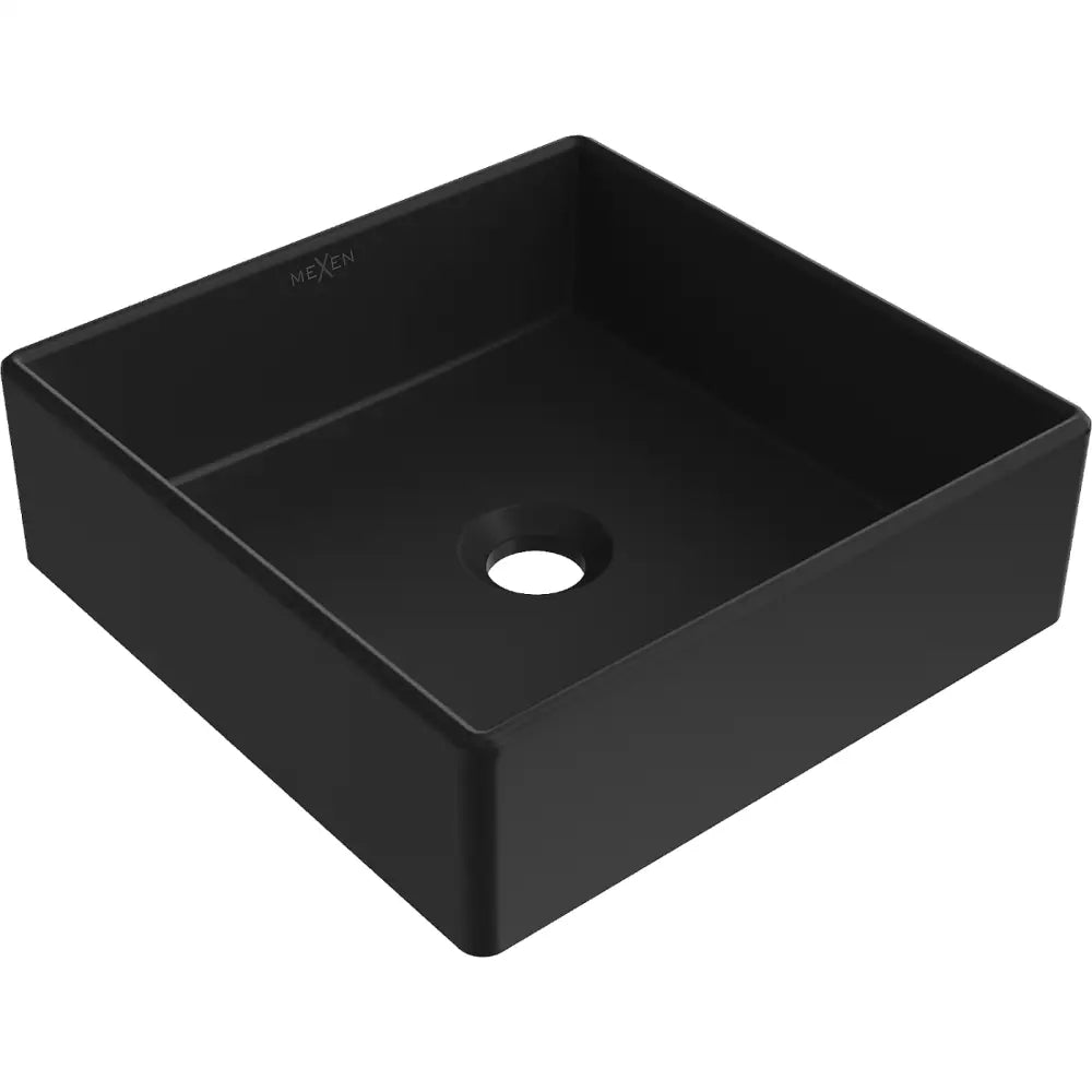 Mexen Goya Servant for Benkeplate 35x35 Cm Matt Svart