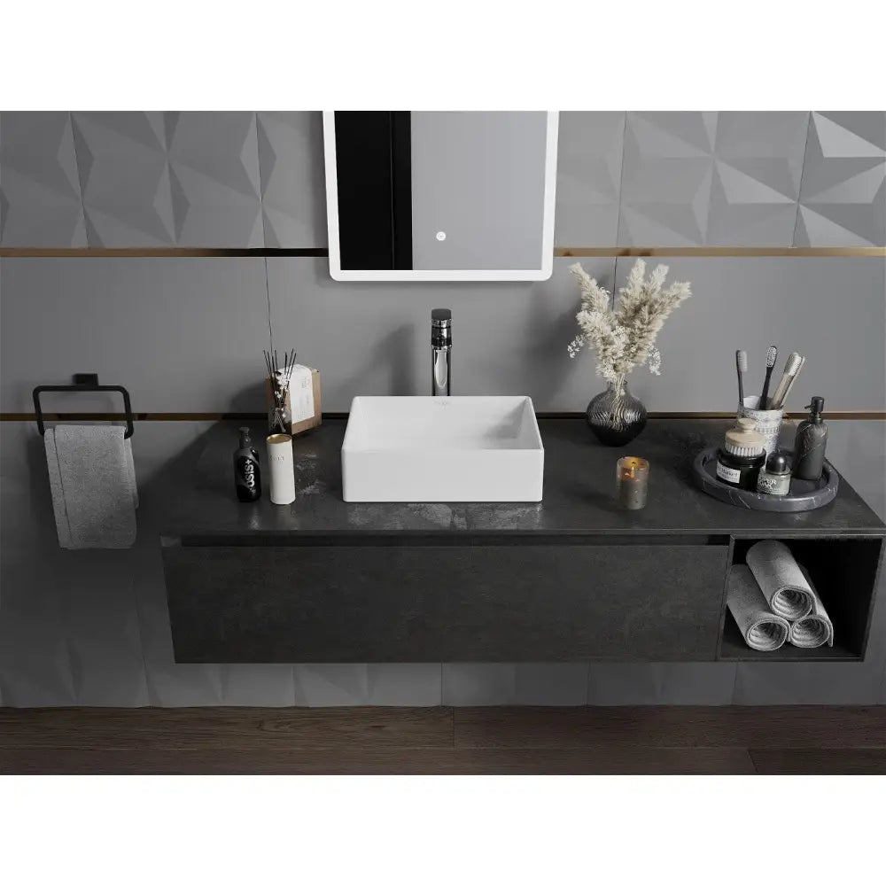 Mexen Goya Servant for Benkeplate 40x32 Cm Hvit