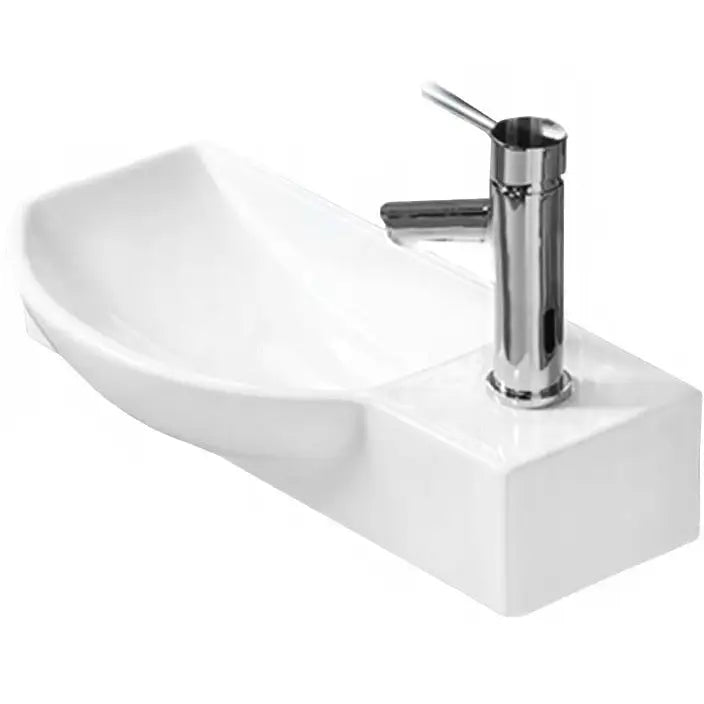 Mexen Hugo Servant for Benkeplate Venstre 50x23 Cm Hvit - 21255000l