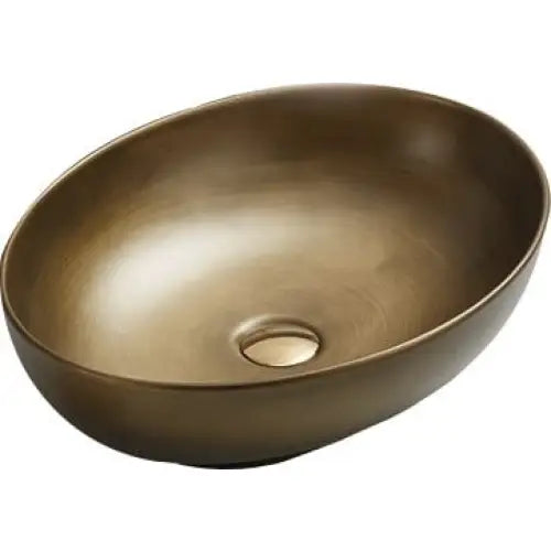 Mexen Iko Servant for Montering på Benkeplate 52x39 Cm Gammelt Gull