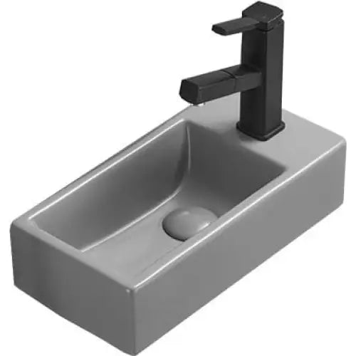 Mexen Inez Benkeplatevask Venstre 40x20 Cm Lys Grå Matt - 21484061l