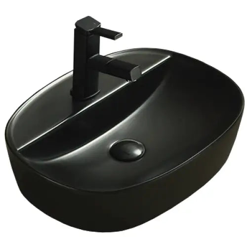 Mexen Iris Servant til Benkeplate 50x38 Cm Matt Svart