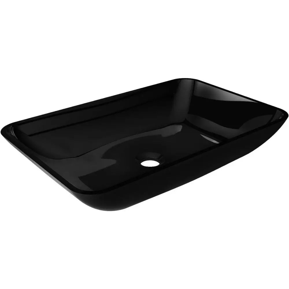 Mexen Megan Glasservant for Benkeplate 56x36 Cm Svart