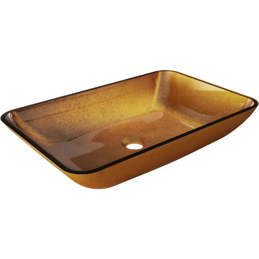 Mexen Megan Glasservant til Benkeplate 56x36 Cm Gull